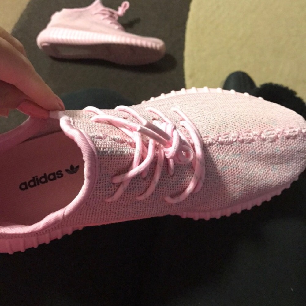 💗💗 Pink Grey Fitness Sneakers Running Shoes - Picture 4 of 4